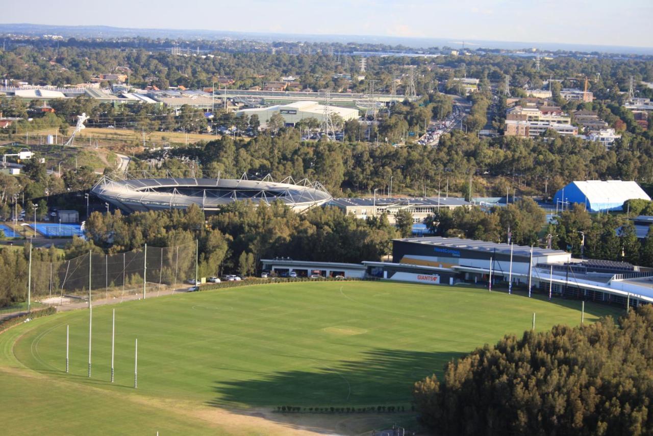Stunning Views Sydney Olympic Park Lägenhet Exteriör bild