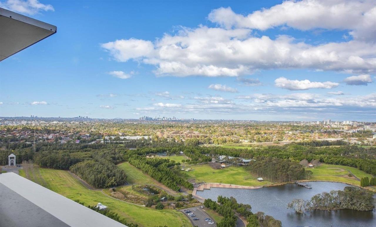 Stunning Views Sydney Olympic Park Lägenhet Exteriör bild